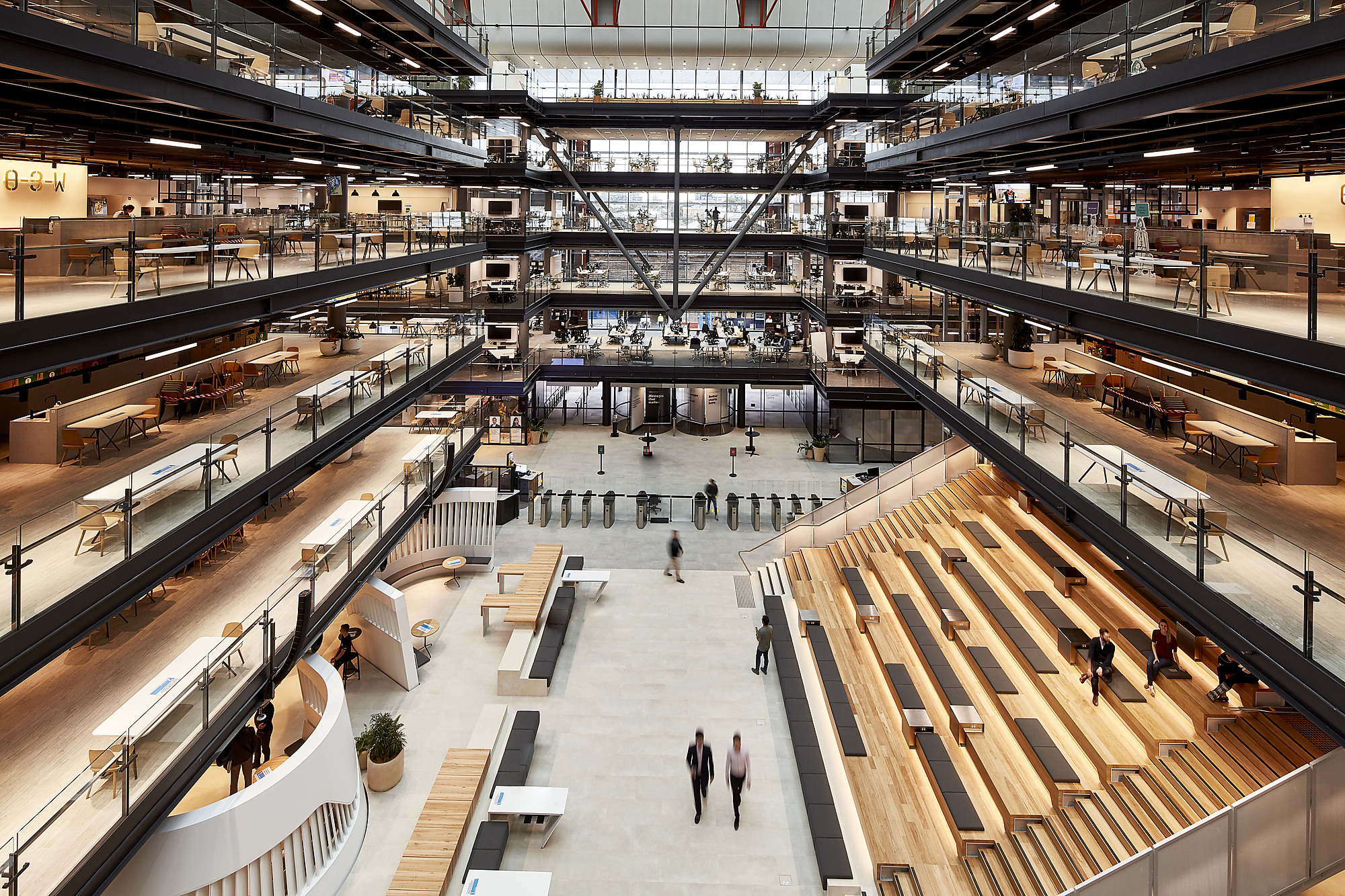 Interior photograph of The Foundry - CBA @ South Eveleigh by Steve Brown Photography